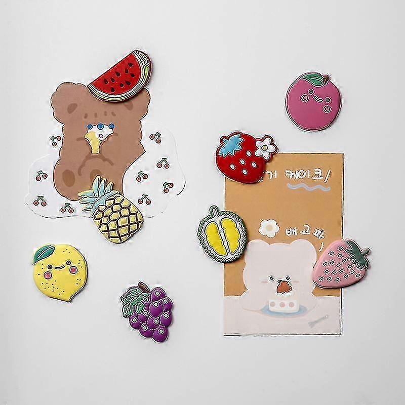Cute 3D Fruit Fridge Magnets Resin