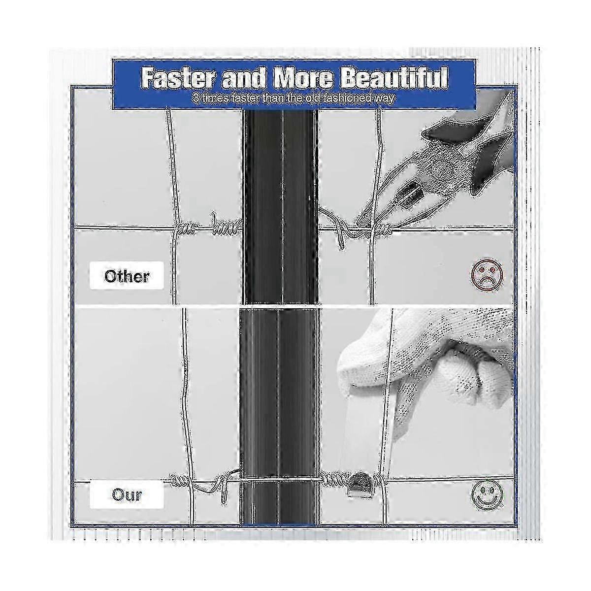 Efficient Galvanized Fence Twister