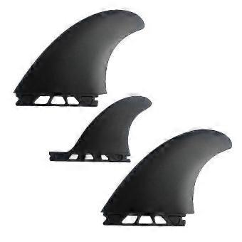 Surfboard Fibreglass Fin MR Twin Fins compatible with Single Tab Surf Boards Shortboard