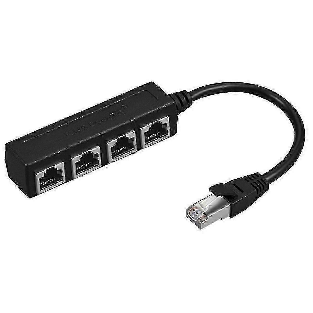 4 Port RJ45 Ethernet Splitter