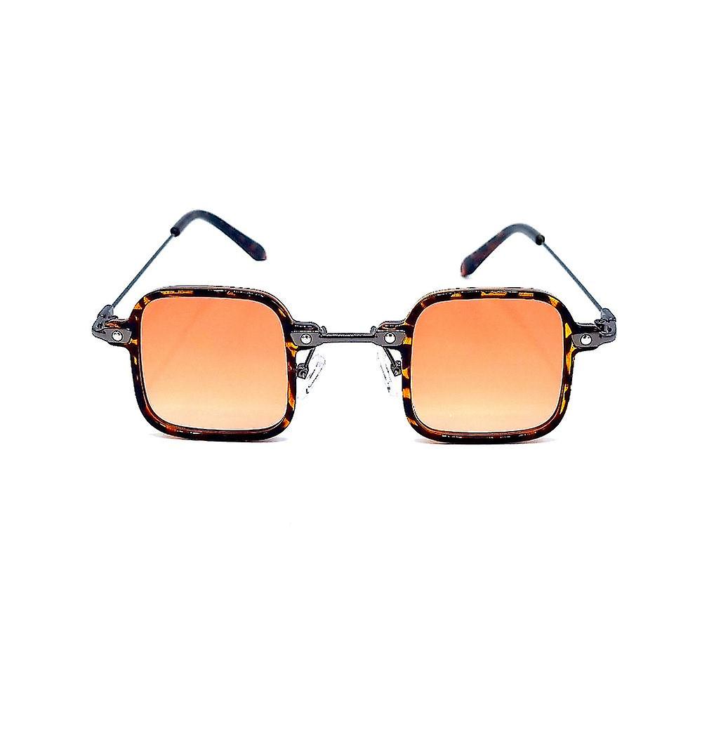 Square Sunglasses Tony S - Leopard / Brown 