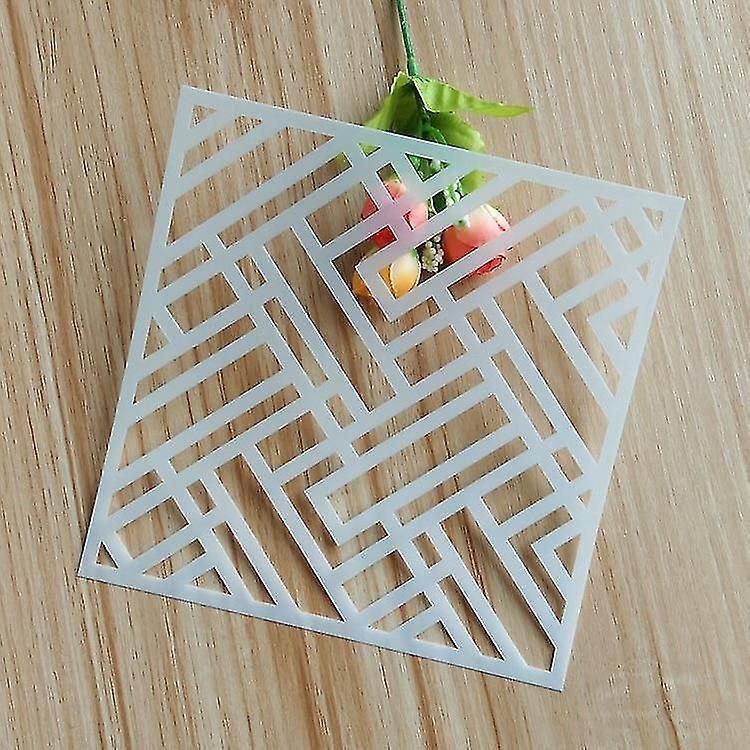 Datura Template Diy Plastic Wall Spray Painting Template