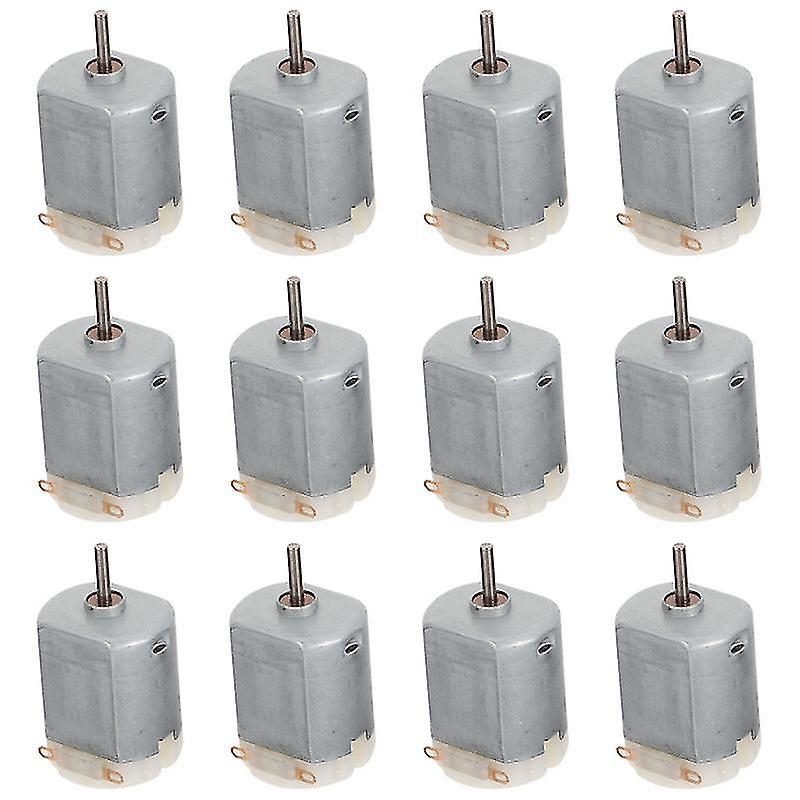 4X2.2cm Assorted Color Toy Cars 12pcs Practical Dc Micro Motor Mini Fan Dc Motor Kids Plaything Auto