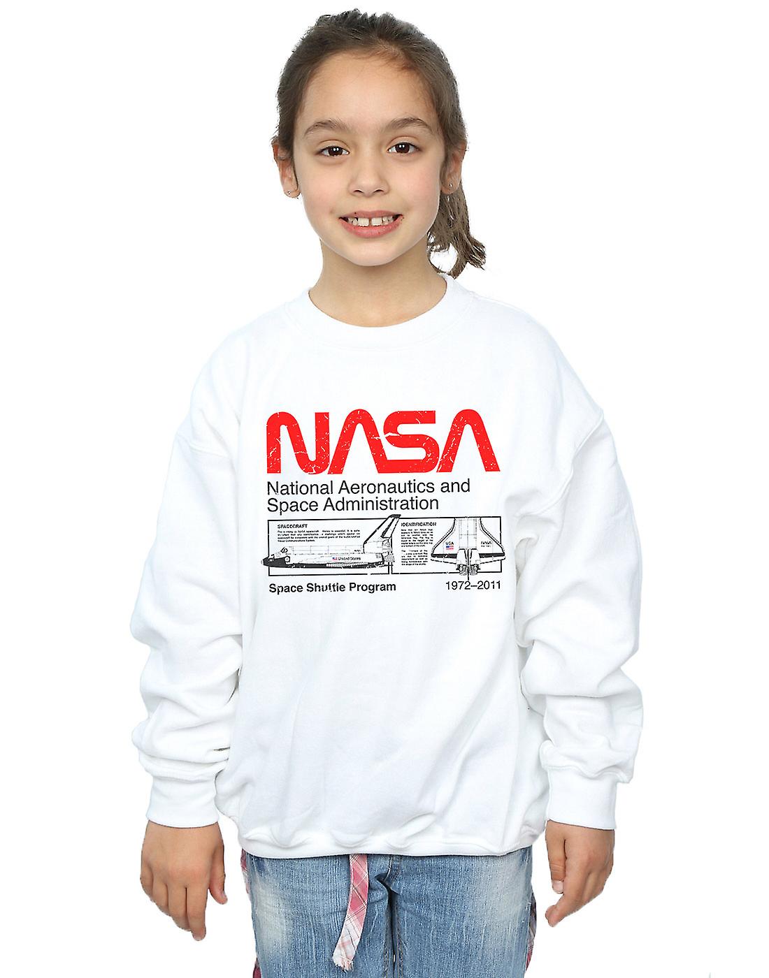 La NASA filles classique navette spatiale Sweatshirt