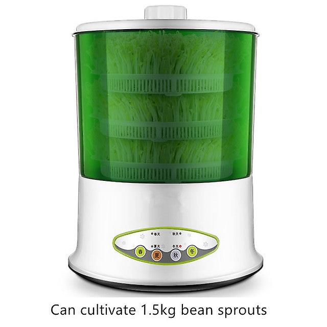 220V Electric Bean Sprouts Machine Large Capacity Thermostat Green Seeds Growing Automatic Bean Sprout Machine