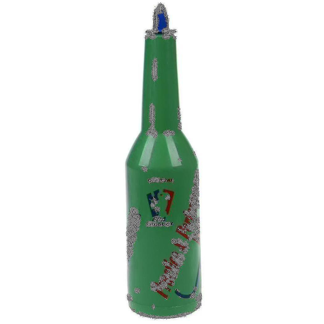 Flair Bartender Bartending Practice Bar Pub Bottle Wine Cocktail Shaker - Green