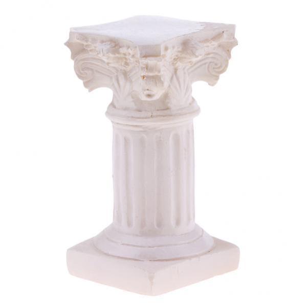 4xRoman Column Model Miniature for Sand Table Scenery Layout Accessory