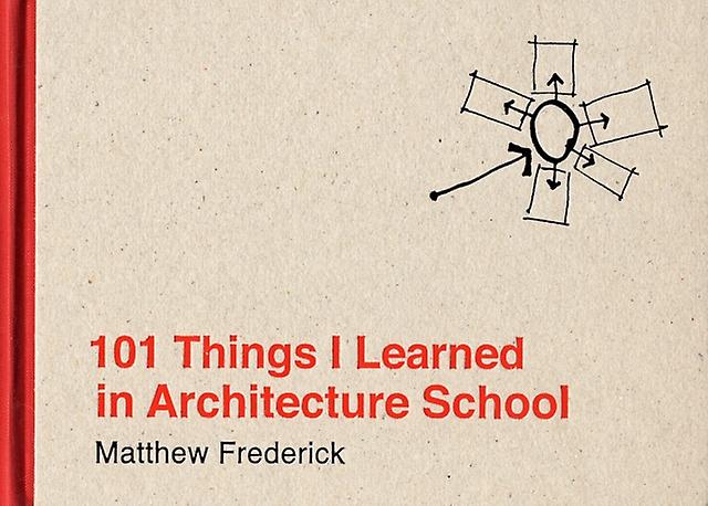 101 Things I Learned In Architecture School by Matthew Registered Architect Frederick Hardback Book
