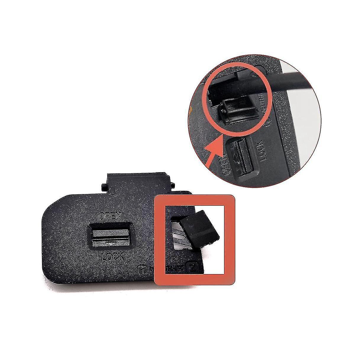 1pcs New Ilce-7m4 A7m4 A7r4 A7s3 Fx3 A9m2 A1 Battery Door Cover Digital Camera Repair Parts-with So