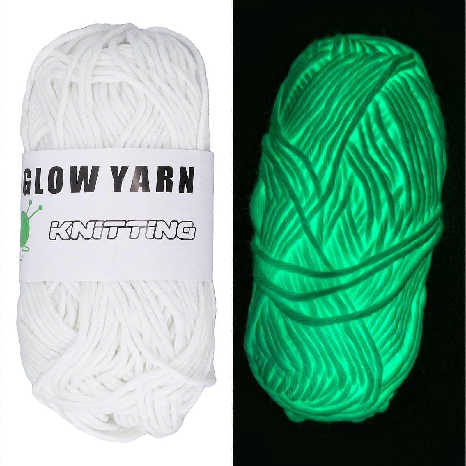 Luminous Chunky Yarn, DIY, Polyester, Knitting Yarn