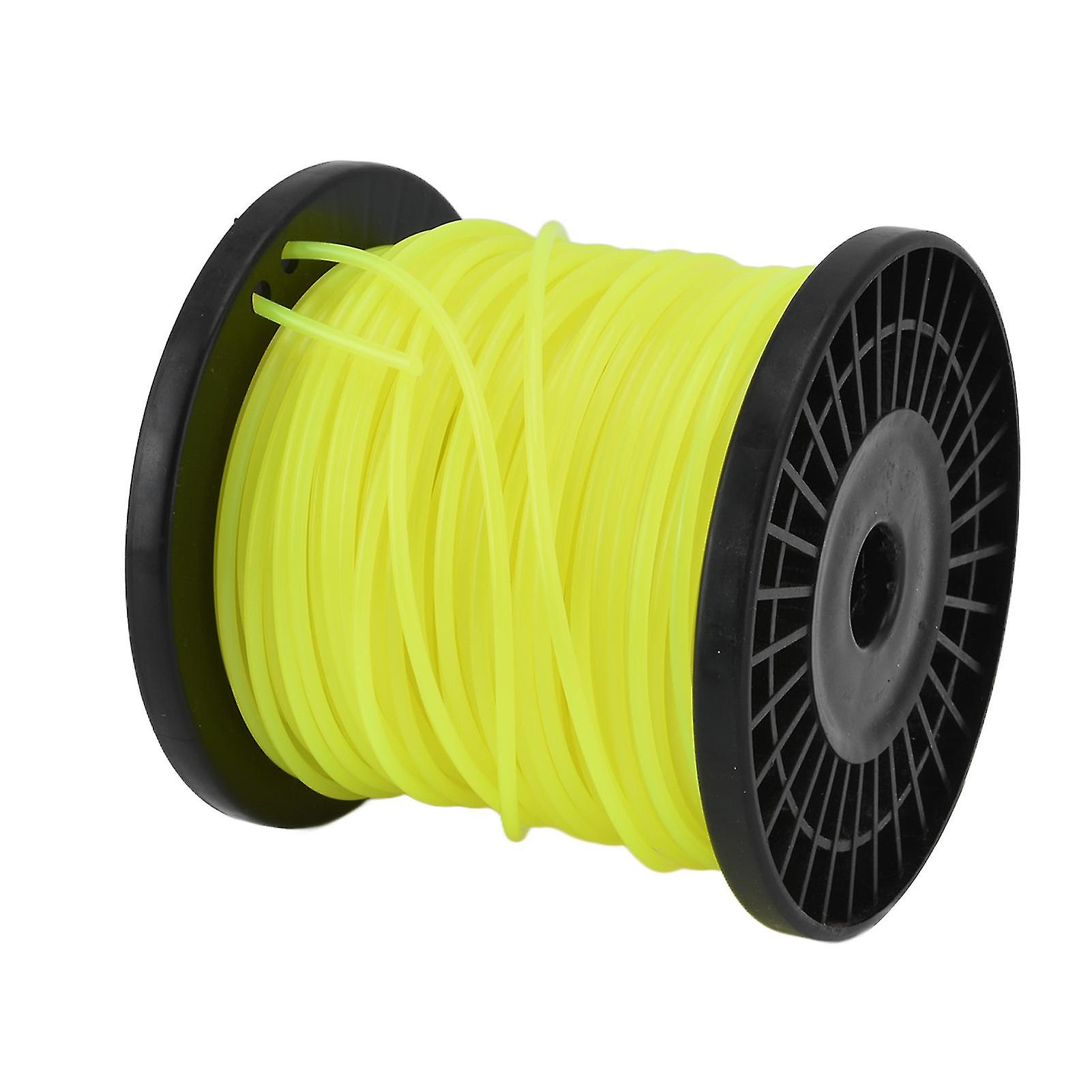 3.0mm Round Yellow String Trimmer Line 30m for Heavy Cutting