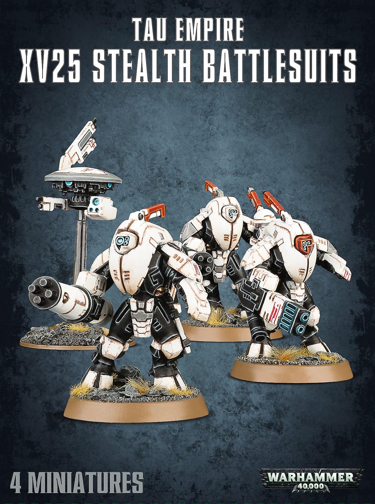 Tau Empire Xv25 Stealth Battlesuits
