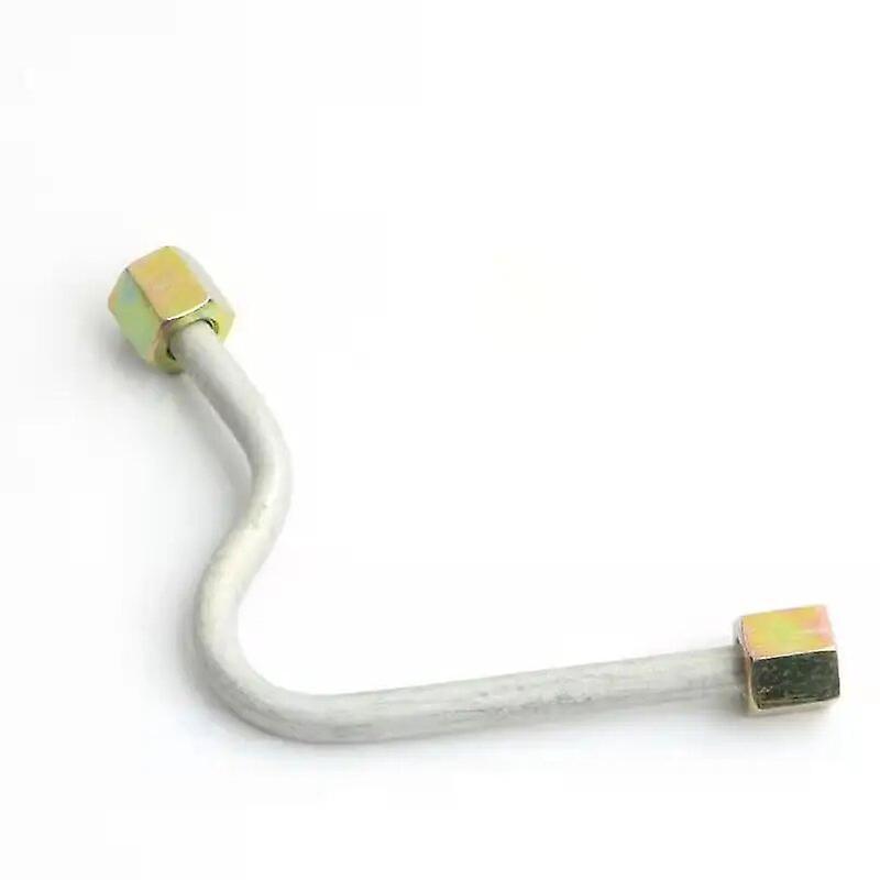 9mm Thread Aluminum Air Compressor Replacement Exhaust Pipe Silver Tone~16291