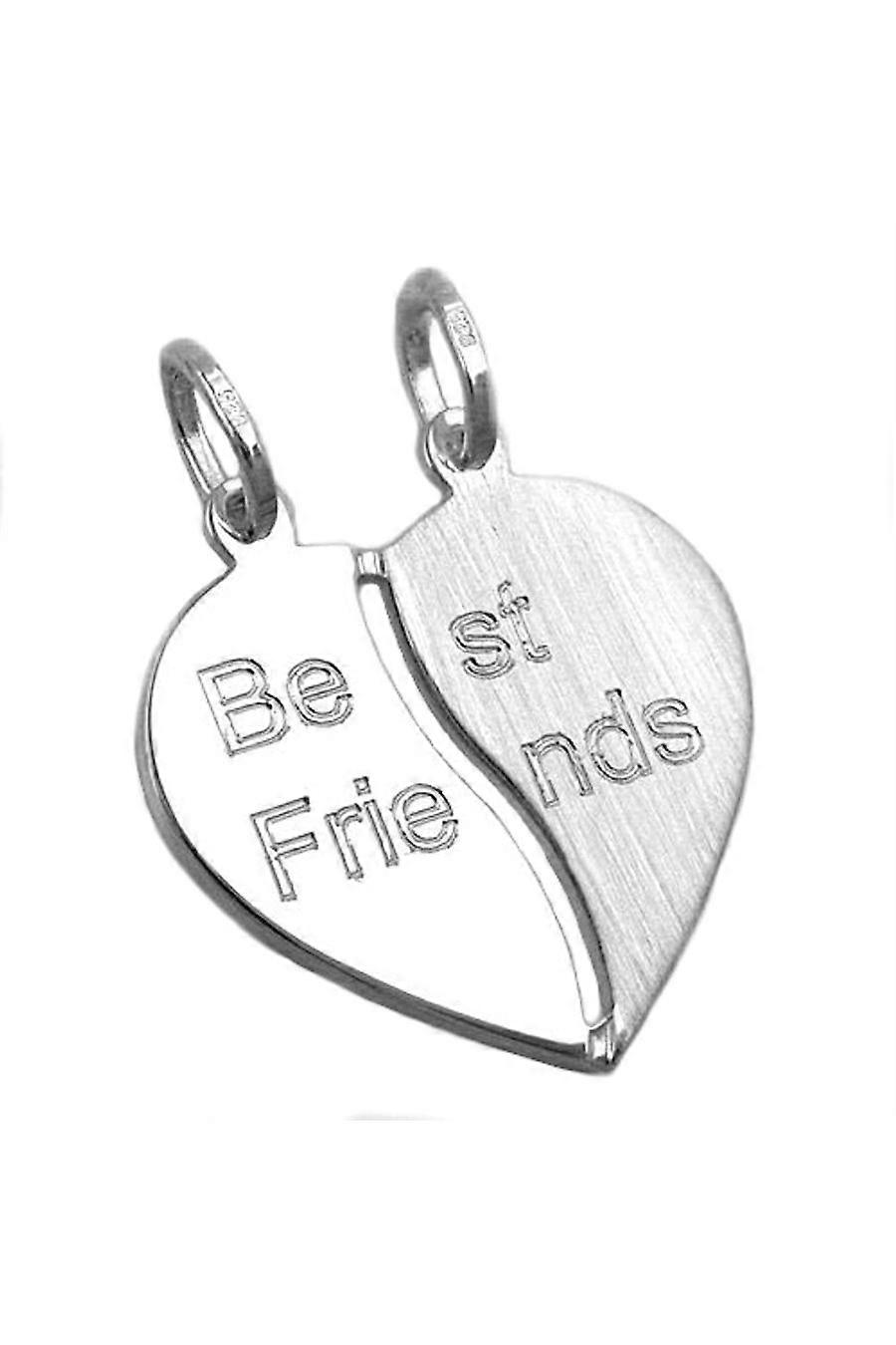 Pendant Friendship 2 Hearts Silver 925 - Gl92501
