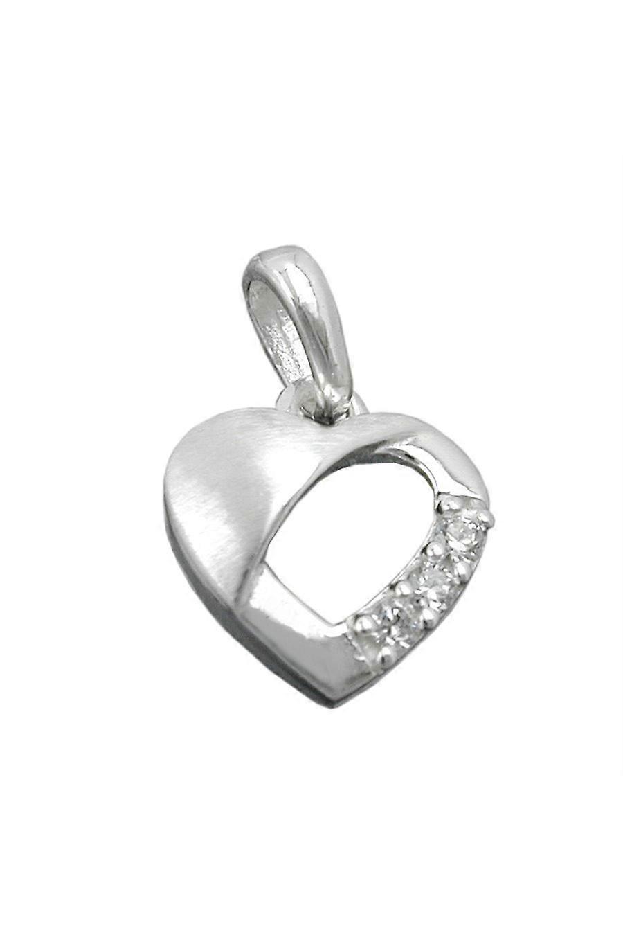 Pendant Heart Zirconias Silver 925 - Gl91783