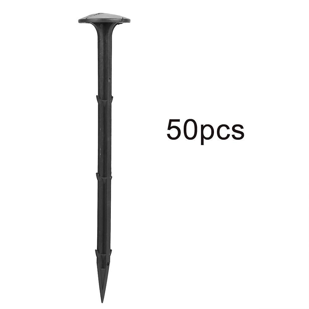 Plastic Garden Camping Awning Canopy Tent Peg Nail Stake Set - Durable Heavy-Duty Nylon, 10 Inch, Weather-Resistant, Lightweight