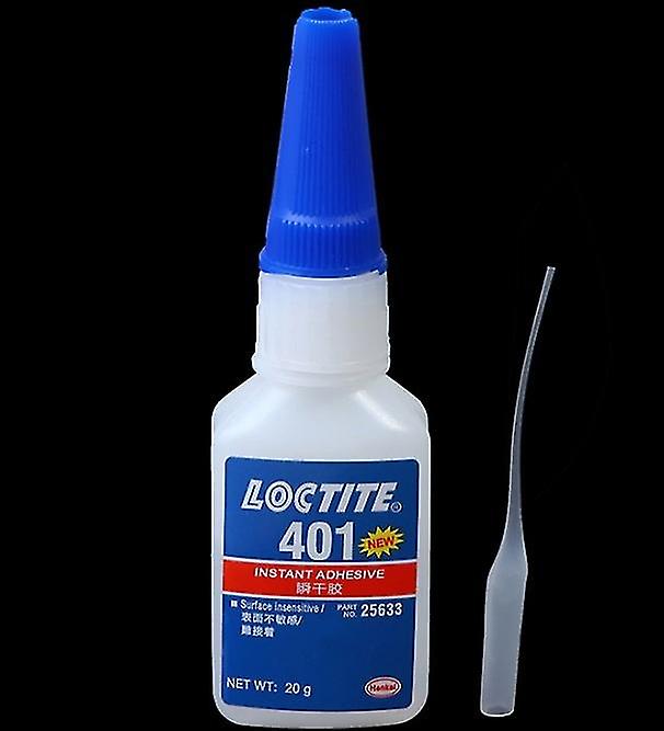 1PC 20g Loctite 401 Bottiglia adesiva istantanea più forte Super Colla Multiuso