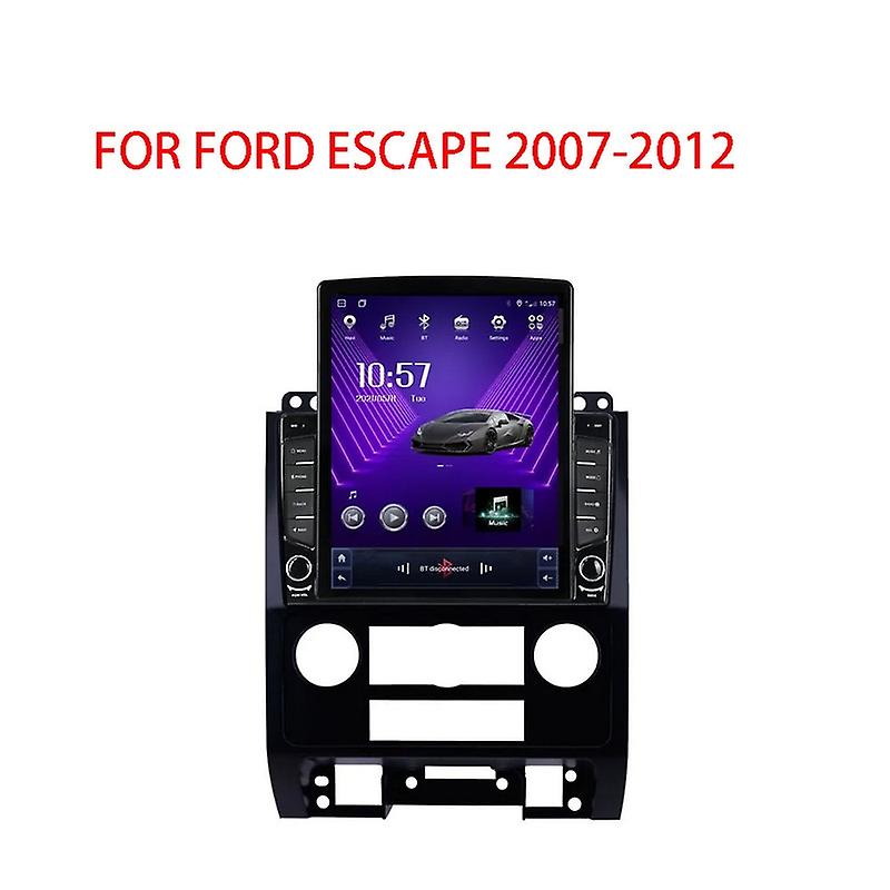 9.7" Android For Ford Escape 2007-2012 Tesla Type Car Radio Multimedia Video Player Navigation