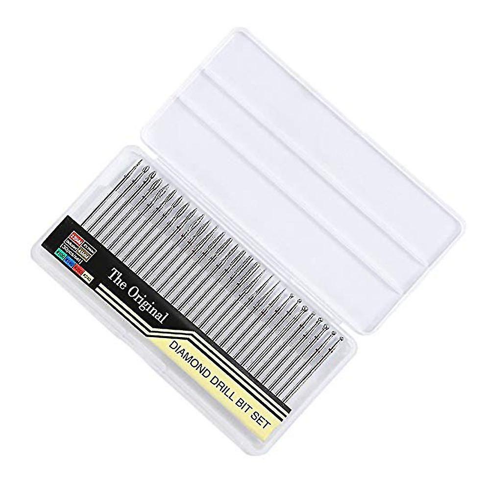 Nail Drill Bits Set - Diamond Cuticle Remover Kit for Acrylic