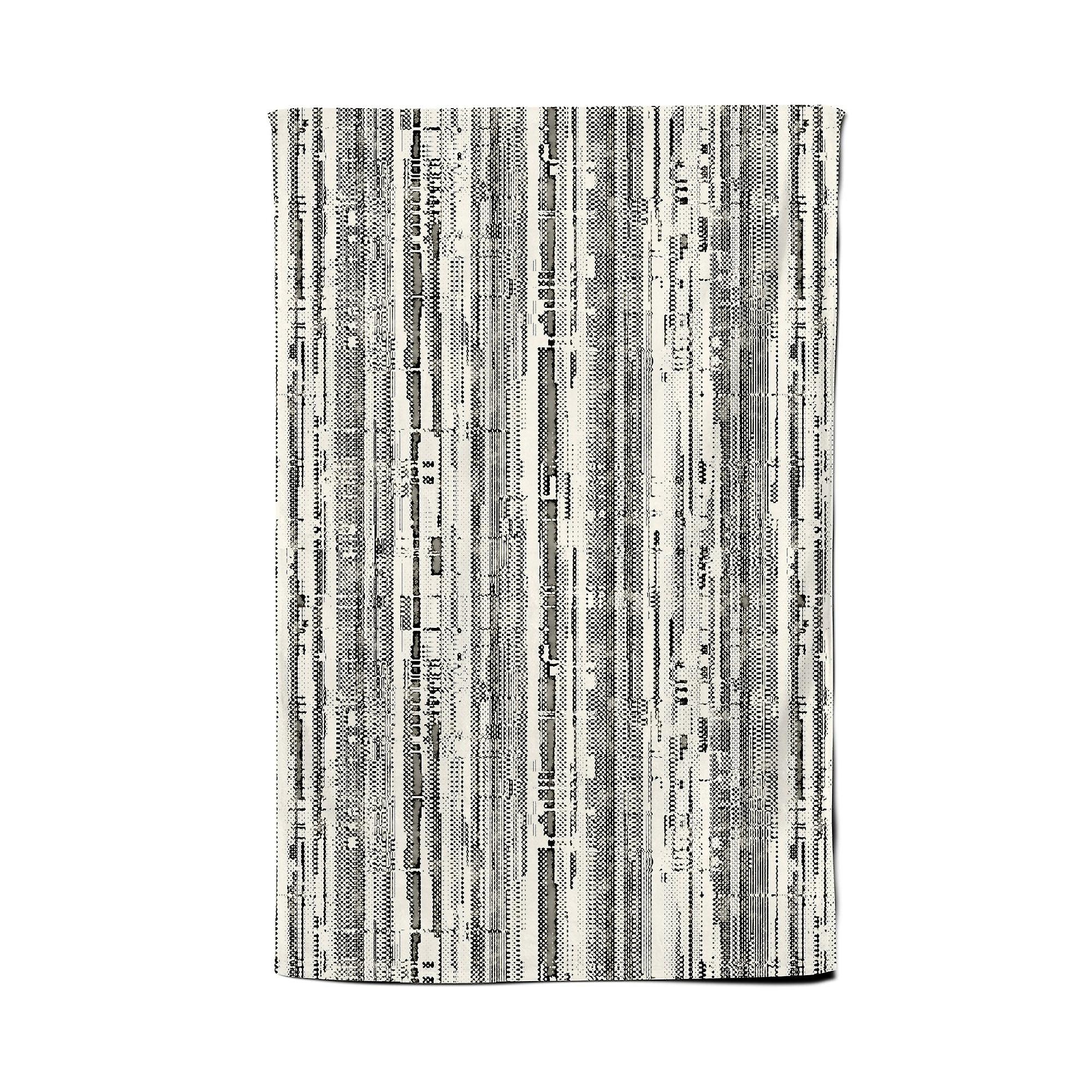 Washed Out Canvas Pattern Tea Towel