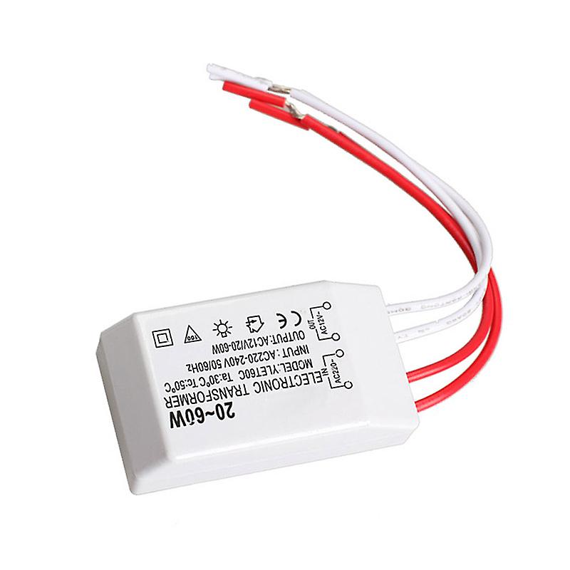 20-60W 12V Halogen Lamp Electronic Transformer Spotlight Adapter Device