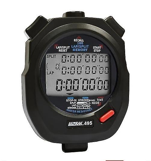 Stopwatch 3x-100m memory black-sswyv