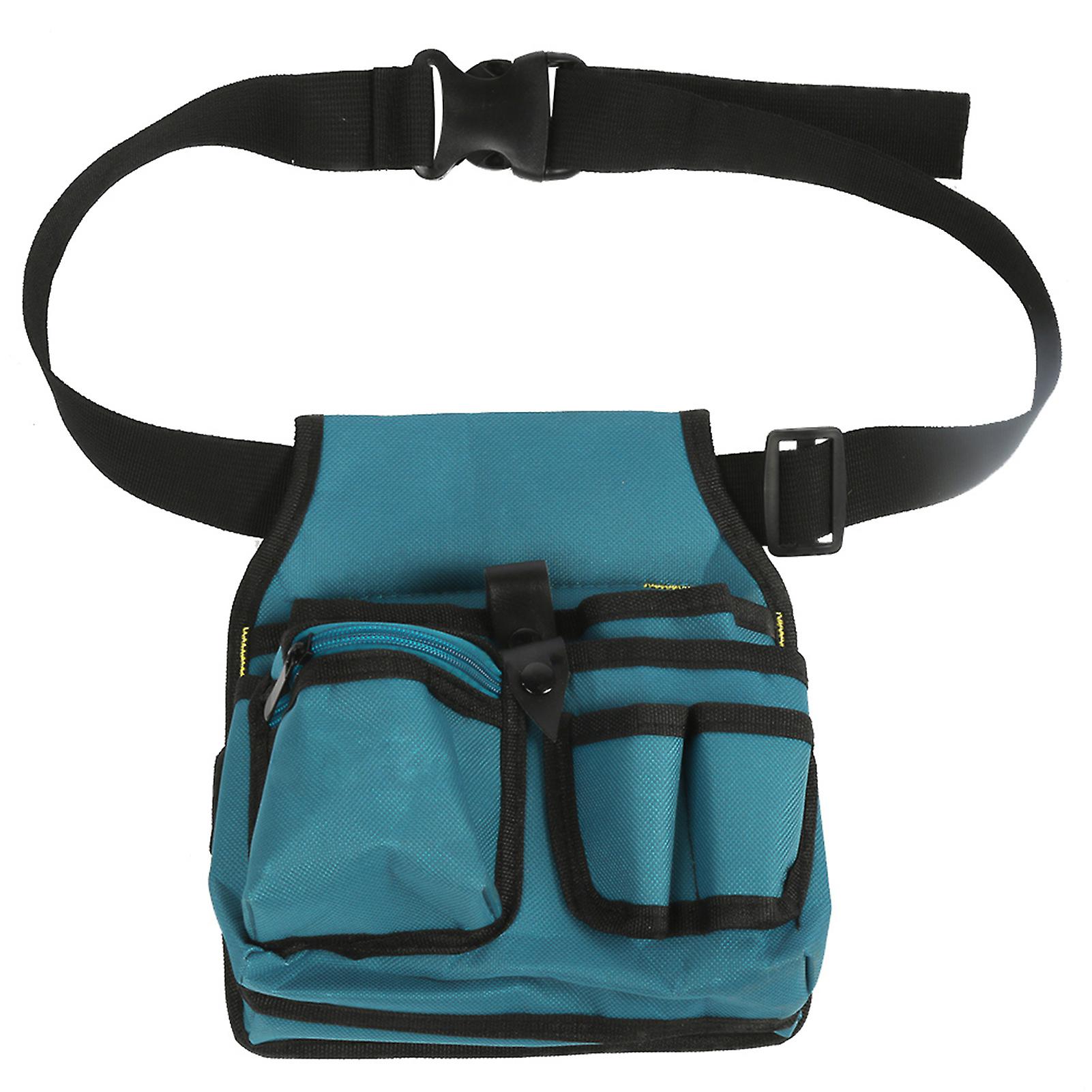Durable Waist Hanging Tool Bag Practical Holder with Belt for Electrician Mechanic