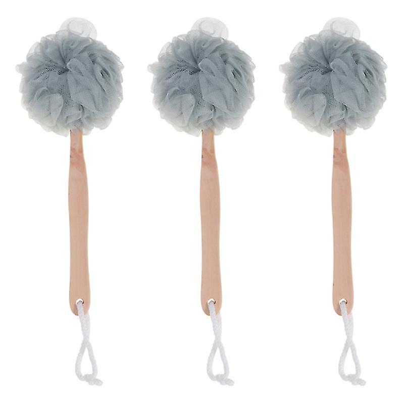 The New 3pcs Long Handle Bath Balls