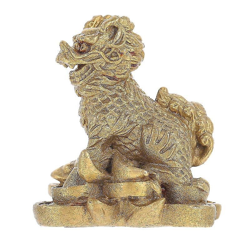 1pcs Copper Unicorn Ornament