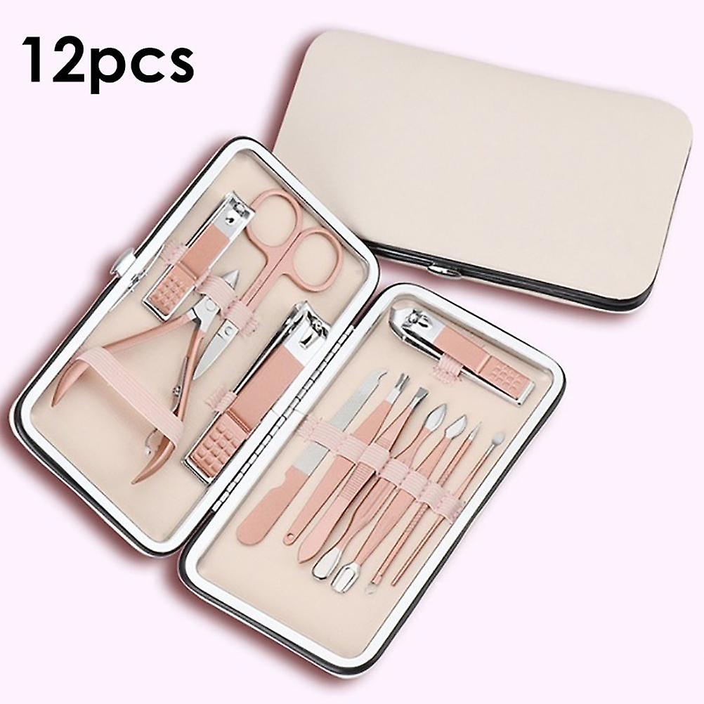 Professional Grooming Kit, Manicure Set With Ergonomically Designed Tools For Comfortable Experience, Suitable For Home And Travel