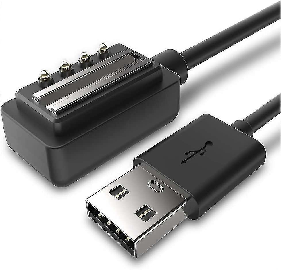 Suunto 9、D5、Spartan Ultra Hr、Spartan Sport Wrist Hr、Eon Core対応充電器 - マグネット式USB充電ケーブル 100cm