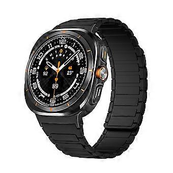 For Samsung Galaxy Watch Ultra Magnetic Silicone Strap