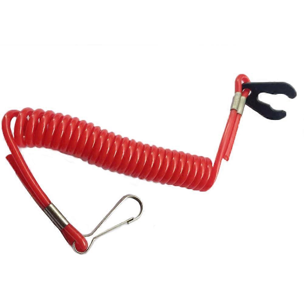 Outboard Kill Engine Lanyard Safety Tether Boat Stop Switch Motor Parts Marine For Yamaha