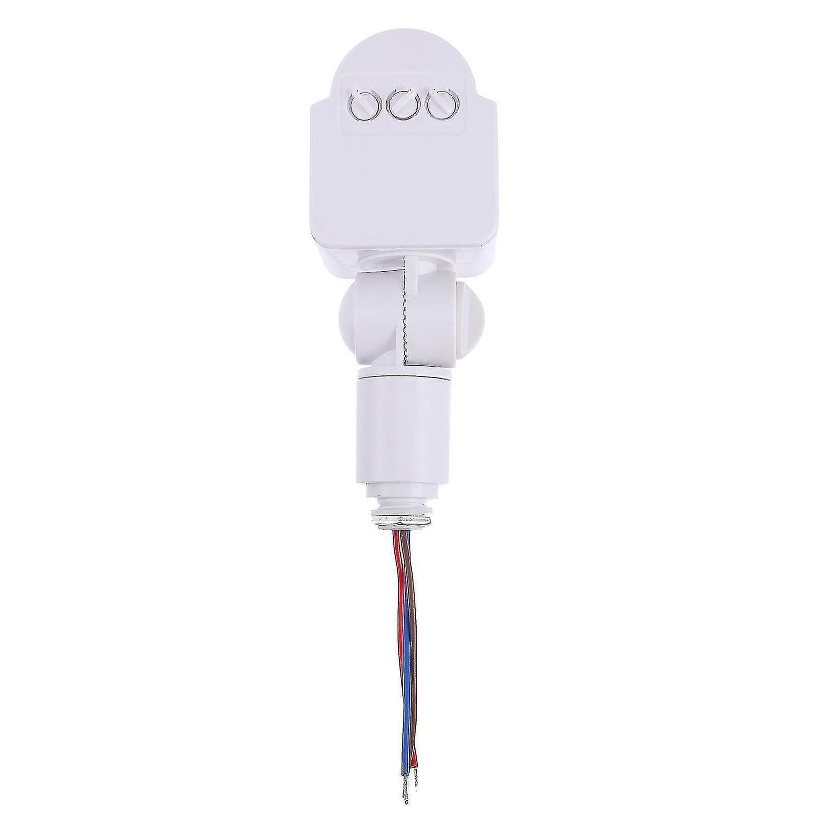 Outdoor Wall Lamp Light Switch Automatic Infrared Pir Motion Sensor Detector Spotlight