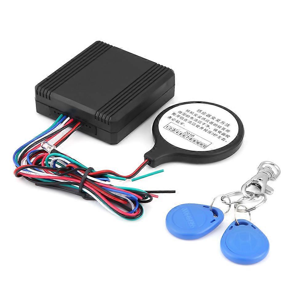 Motorcycle Id Card Lock Anti Theft Security System Smart Induction Sensor