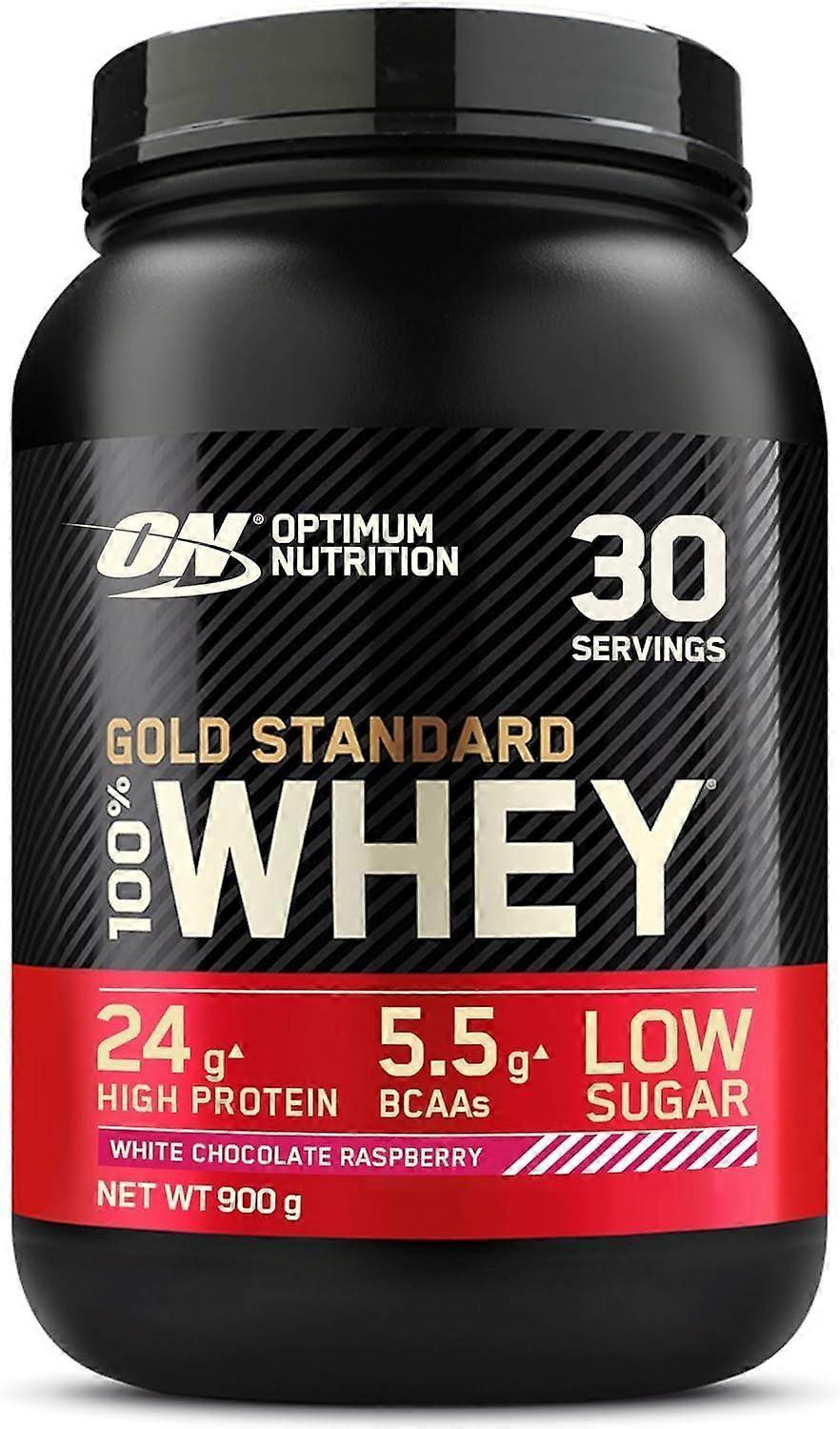Optimum Nutrition Gold Standard 100% Whey 900g White Chocolate Raspberry