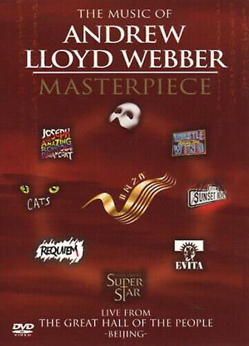 The Music of Andrew Lloyd Webber - Masterpiece DVD (2002) Andrew Lloyd Webber - Region 2