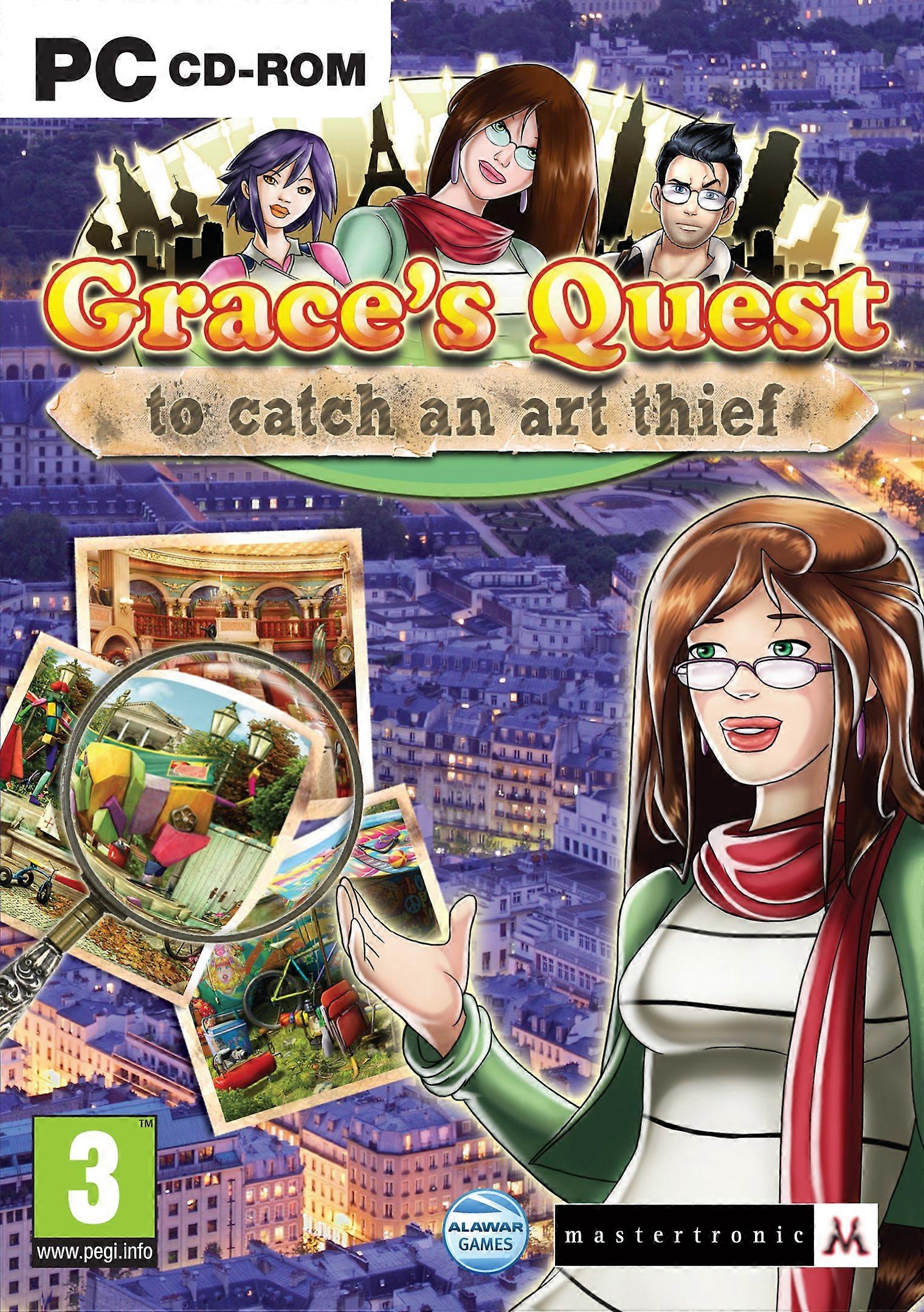 Graces Quest To Catch An Art Thief (PC DVD) - New & Sealed