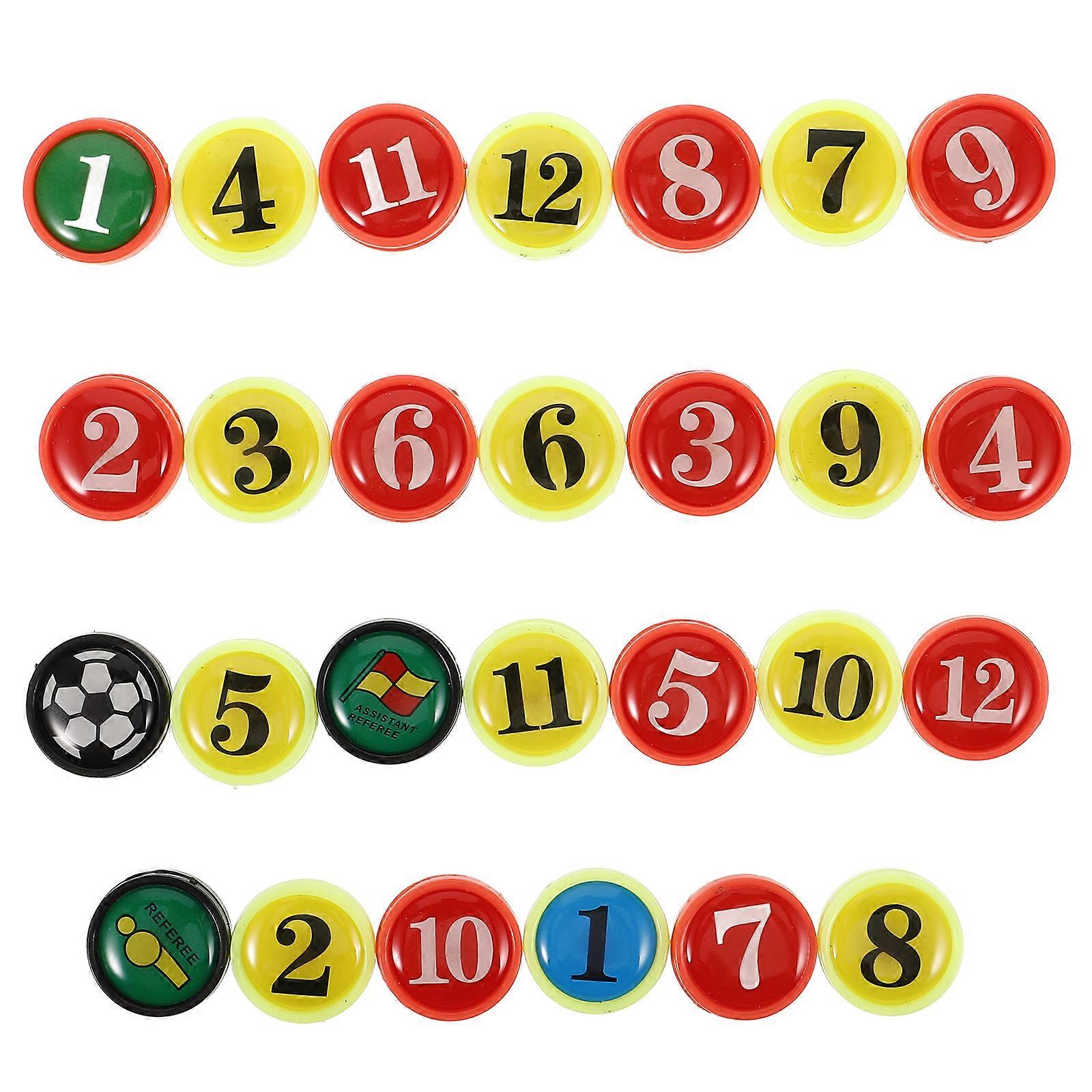 27 قطعة مغناطيس بديل لتدريب مجلس كرة القدم استبدال المغناطيس مغناطيس صغير