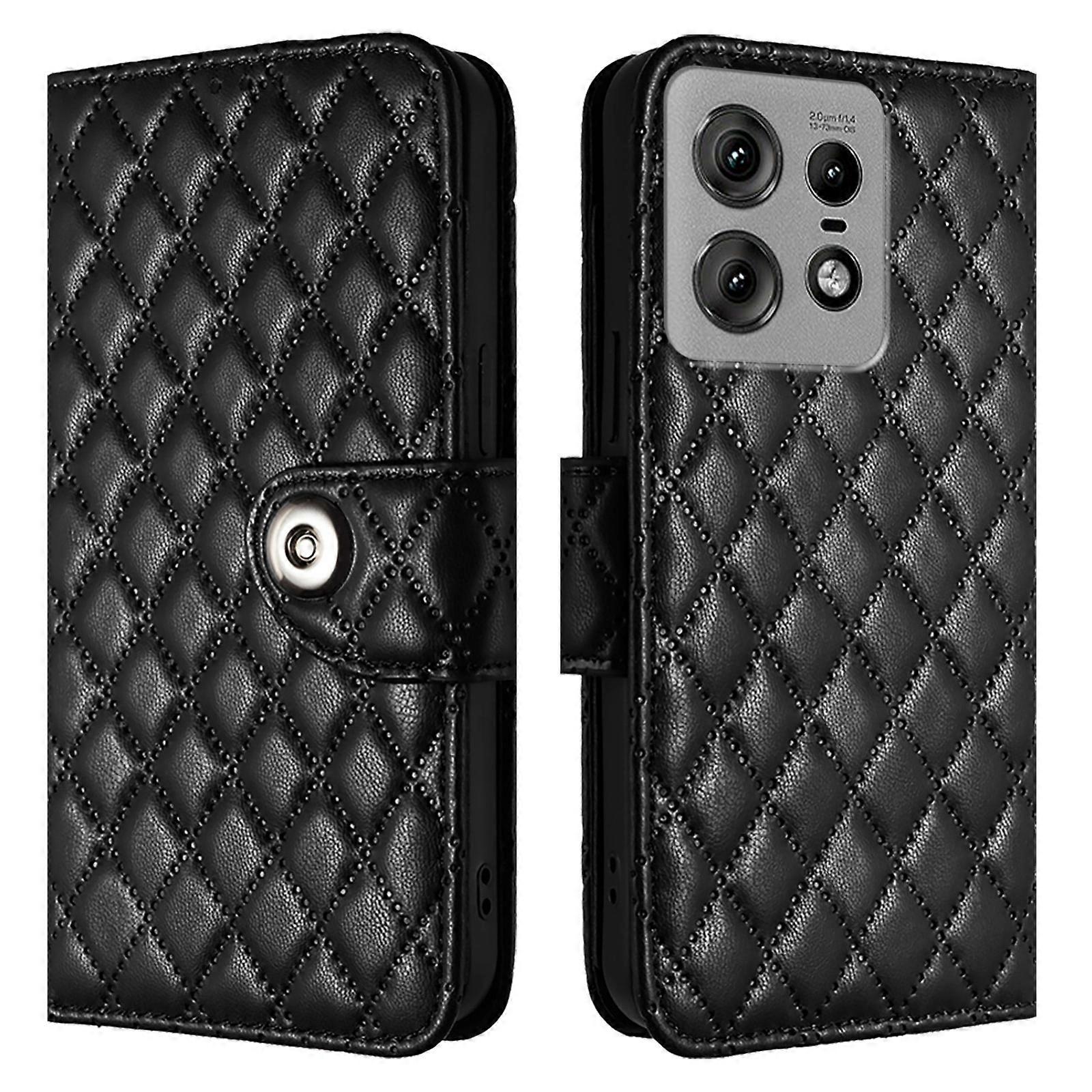 Leather Phone Case For Motorola Edge 50 Pro