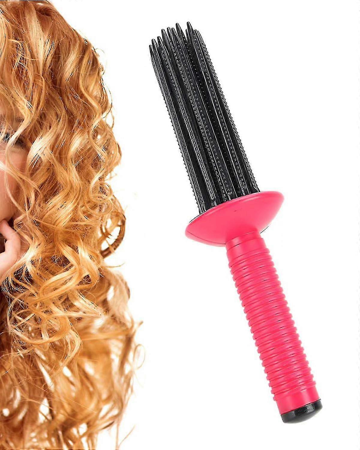 Hår Fluffig Styling Curler Curls Kam