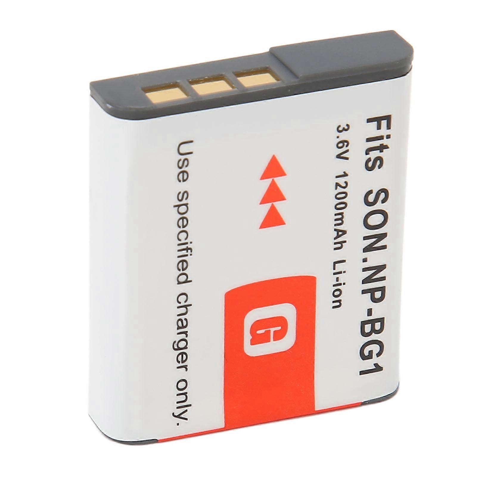 pour NP BG1 Batterie 3.6V 1200mAh Batterie lithium-ion de remplacement pour caméra DSC H50 H10 H20 W210 W220 WX1 W170 H50 Caméra