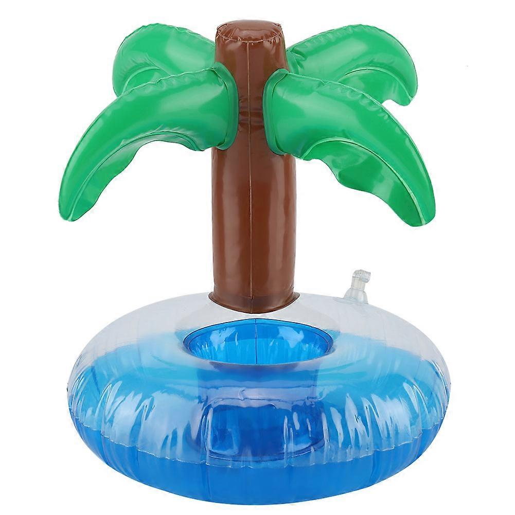 Coconut Tree Inflatable Floating Drink Cup Holder for Pool Beach Party