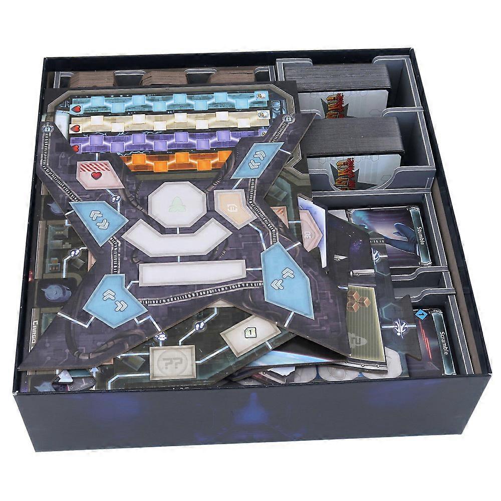 Folded Space Game Inserts Clank! in Space + Expansions Game Storage Solution