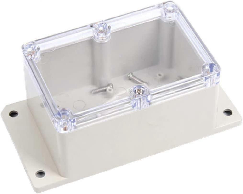 Ip65 Waterproof Junction Box Abs Electrical Project Enclosure Size 27 White-100*68*40 Transparent
