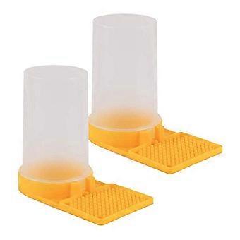 2 Stk Bee Water Feeder Bee Entrance Feeder Liquid Feeding System Vanndispenser Plast Biavl Forsyninger Biavl utstyr Tilbehør