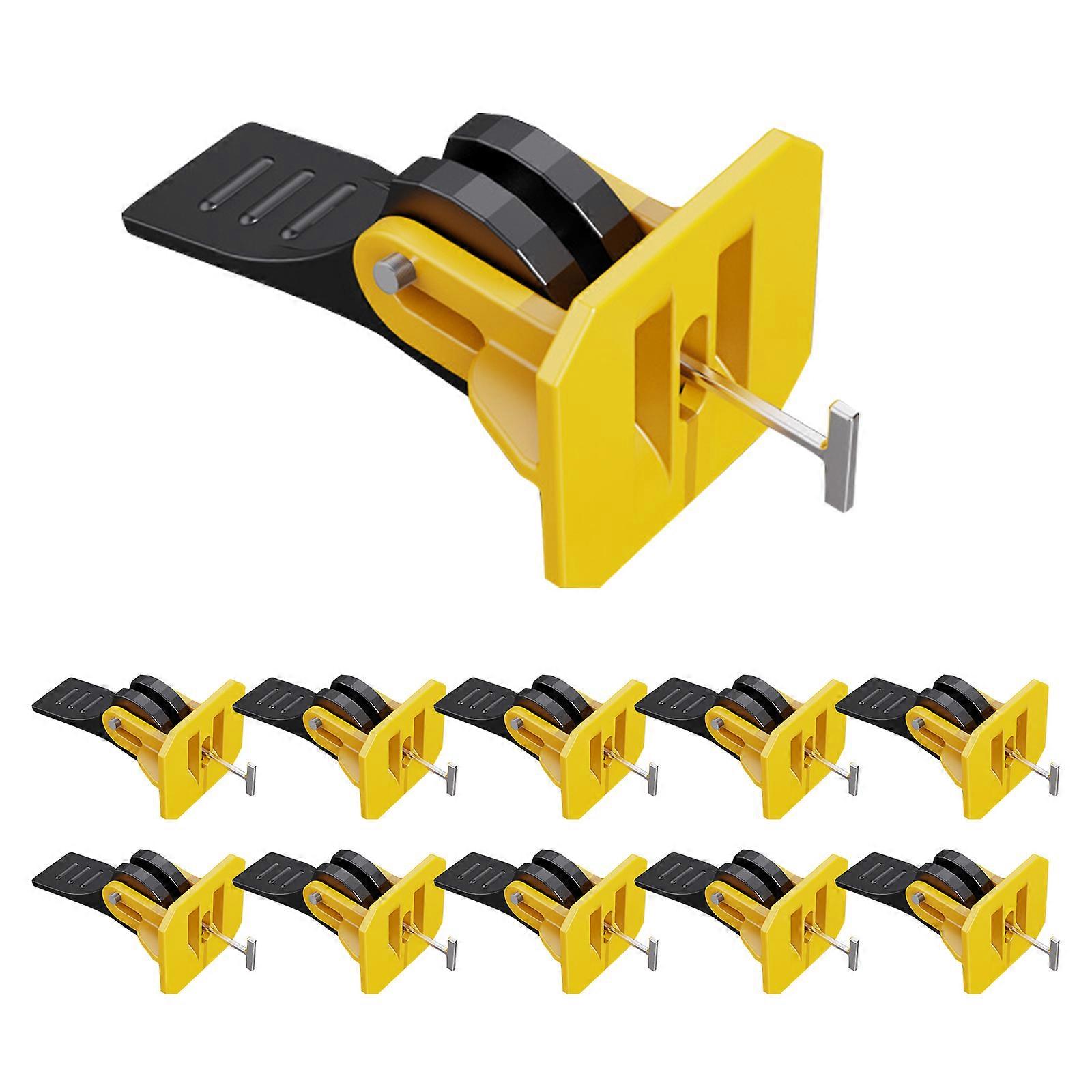 100Pcs Tile Leveler Tile Positioner Tile Leveler Juster for 8?12mm Fliser Tile Leveling System