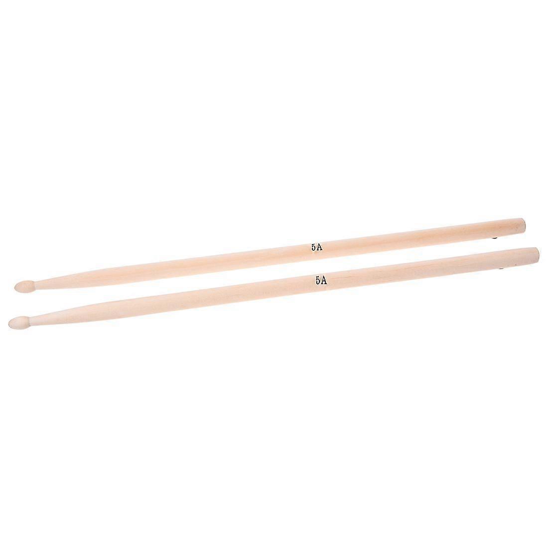 Pair of 5A Maple Wood Drumsticks Stick for Drum Set Lightweight Professional