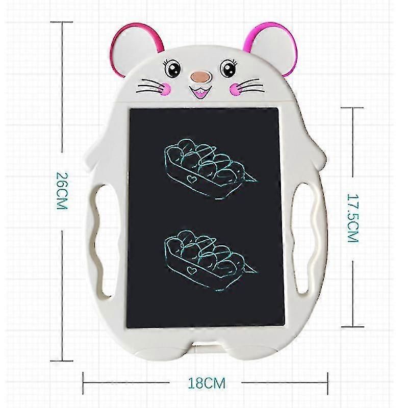 bjxy panda drawing board 9 inch lcd eye protection lcd writing and drawing electronic graffiti