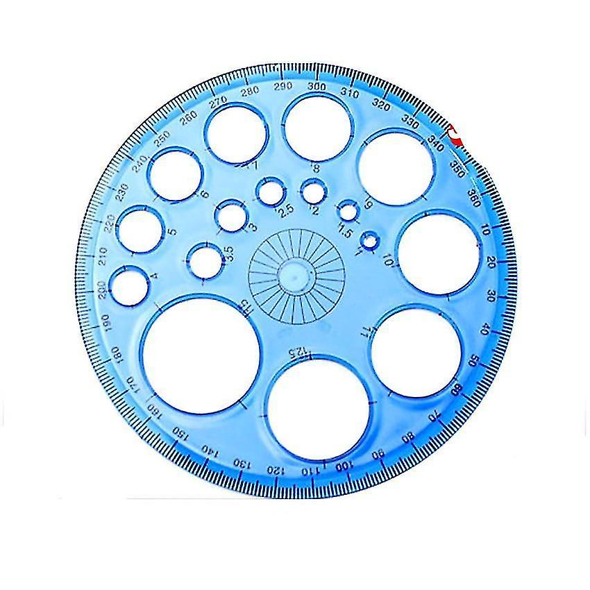 Protractors 360 Degree Plastic Protractors For Angle Measurement Circle Drawing Template